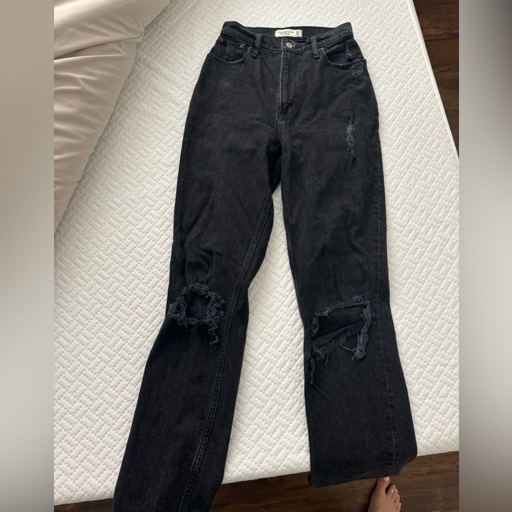 Abercrombie curve love 90s straight jeans